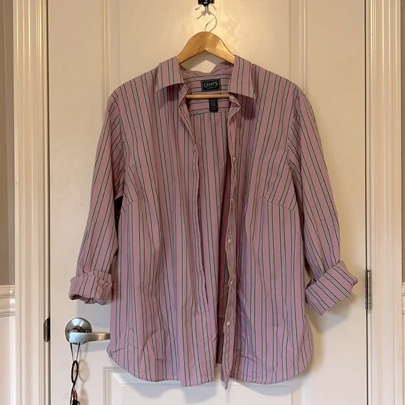 CHAPS stripped button down - Picture 1 of 3